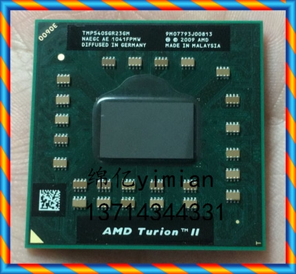 [중고] AMD P540 노트북 CPU TMP540SGR23GM 오리지날 공식 버전 P560 P650 P840 -[38307301436]
