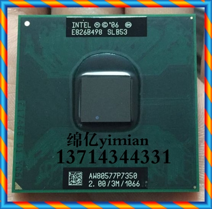[중고] 인텔 P7350 CPU 2.0 / 3M / 1066 고유 핀 공식 PGA PM45 플랫폼 -[42271683369]