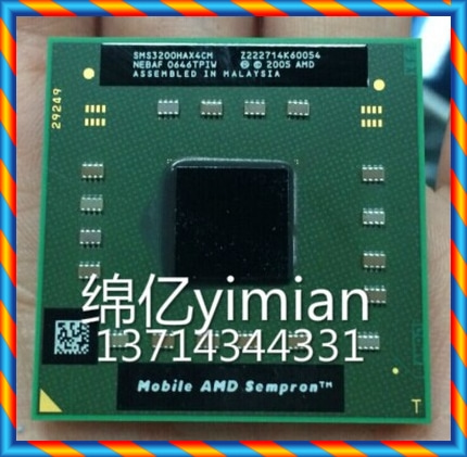 [중고] AMD Sempron 3200+ (AM2) SMS3200HAX4CM 노트북 CPU 오리지날 공식 버전 -[43510689085]