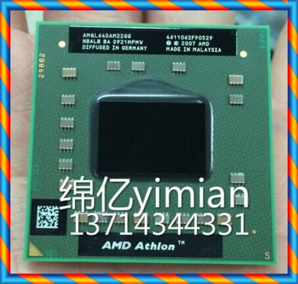 [중고] AMD QL64 AMQL64DAM22GG 노트북 CPU 2.1G 원본 공식 버전 PGA 핀 -[43526552639]