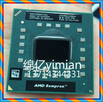 [중고] AMD SMM100SB012GQ M100 CPU 노트북 Original 공식 버전 PGA 638 핀 -[43568846568]