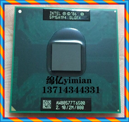 [중고] T6500 SLGF4 2.1G 2M 800 원본 버전 노트북 CPU GM / PM45 965 메인 -[536643581765]