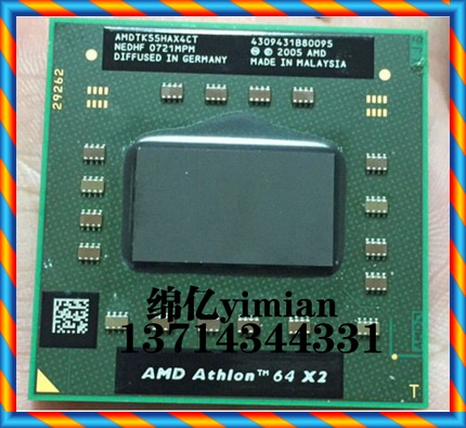 [중고] AMD TK55 AMDTK55HAX4CT 노트북 CPU Original Official Edition PGA 핀 90 nm -[553197928585]