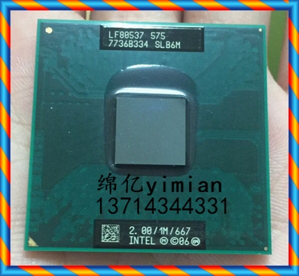 [중고] Celeron CM575 SLB6M 노트북 CPU 오리지날 공식 버전 PGA 핀 965 칩셋 -[553262395621]
