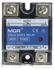 규격 메갈 고체 릴레이 MGR-1 D4825 25A DC컨트롤러 SSR-25DA