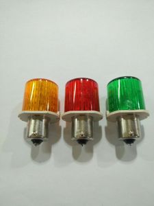 LED-205 삼색경고등전구 원포인트소켓볼 다층경고등전구 1.5클램프24V