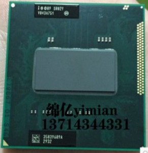[중고] 2 세대 I7 2630QM SR02Y 노트북 CPU 오리지날 공식 버전 불량 부품 쿼드 코어 8 스레드 -[559389583922]